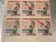 SOUTH VIETNAM Stamps(1967-ARTISANAT-3d00) PRINT ERROR(ASKEW)BLOCK 6-vyre Rare - Vietnam