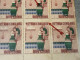 SOUTH VIETNAM Stamps(1967-ARTISANAT-3d00) PRINT ERROR(ASKEW)BLOCK 6-vyre Rare - Vietnam