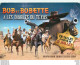 Carte Publicitaire . BOB Et BOBETTE & LES DIABLE DU TEXAS .  Film . - Advertising
