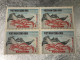 SOUTH VIETNAM Stamps(1972-DEVEL DE LA PECHE 7D00) PRINT ERROR(ASKEW)BLOCK 4-vyre Rare - Viêt-Nam