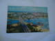 SINGAPORE   POSTCARDS  1974 MERDEKA BRIDGES     MORE PURHASES 10% DISCOUNT - Singapur