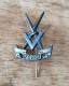 Cap Badge V-Force Commando Special Forces  - 3,5 X 2,5 Cm - 1939-45