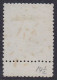 Belgique - N°15B Obl. 20c Médaillon Dentelé (14½) Bleu Avec Interpanneau Et Fragment Du Voisin Du Bas ! - 1863-1864 Medaillen (13/16)