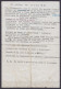Note De Service De La Poste - Correspondance Des Ambulants De Charleroi 1 Pour Walcourt - Voir Texte : "… Se Munir D'un  - Ambulantes
