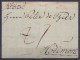 L. Datée 20 Mars 1797 De CÖLN (Cologne) Pour HODIMONT - Griffe "Köln" & Man. "Kölln" - 1794-1814 (Französische Besatzung)