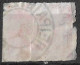 GREECE Ambulant Cancellation ΠΕΙΡΑΙΕΥΣ-ΑΘΗΝΑΙ Type V On Small Hermes Heads 20 L Red Imperforated - Usati