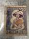 SOUTH VIETNAM Stamps(1969-LA FEMME-0d50) PRINT ERROR(ASKEW)1 STAMPS-vyre Rare - Viêt-Nam
