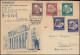 289-292 Weltfestspiele-Satz Auf Auslands-FDC ESSt BERLIN Weltfestspiele 3.8.1951 - Covers & Documents