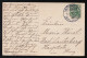 Rosen Goldenes Gitter + Schleifen, Glückwunsch Geburtstag, Marienwalde 15.9.1913 - Other & Unclassified