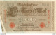 LOT DE 6 BILLETS 1000 DM  SERIE N   REICHSBANKNOTE 1910 TOUS SCANNES - 1000 Mark