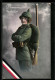 AK Dame In Uniform Mit Pickelhaube  - Oorlog 1914-18