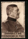 AK Portrait Feldmarschall Von Der Goltz, Generalgouverneur Von Belgien  - Weltkrieg 1914-18