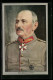 Künstler-AK Portrait Von Generaloberst Alexander Von Kluck In Uniform Mit Eisernen Kreuz  - Weltkrieg 1914-18