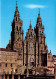 ESPAGNE - Santiago De Compostela - Façade L'Obradoiro - Vue Générale - Carte Postale - Santiago De Compostela