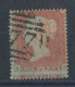 GB   N°8 Victoria 1p Rouge De 1854-55 - Dentelé 16 - Gebraucht