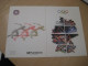 BONN 1992 Barcelona Spain Albertville France Olympic Games Fencing Rowing Horse Skiing Document Card GERMANY - Ete 1992: Barcelone