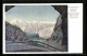 AK Dachstein-Rieseneishöhle, Blick Vom Höhlenportal Auf Den Hallstättersee  - Other & Unclassified