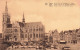 BELGIQUE - Ypres - Grand'Place Et Cathédrale Saint Martin - Animé - Carte Postale Ancienne - Ieper