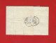 1876 COMPOSITION 3 Timbres Empire  Arcis Sur Aube (Aube) ,pour Troyes (Aube)  Oblit. Gros Chiffres 141   V.SCANS - 1849-1876: Classic Period