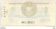 BILLET DE LOTERIE NATIONALE  1937 HUITIEME  TRANCHE - Lotterielose