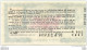 BILLET DE LOTERIE NATIONALE 1959 MUTILES DE GUERRE 37EM TRANCHE - Lotterielose