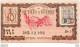 BILLET DE LOTERIE NATIONALE 1959 MUTILES DE GUERRE 38EM TRANCHE - Lottery Tickets