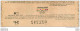 BILLET DE LOTERIE NATIONALE 1952  34E TRANCHE - Billets De Loterie