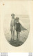 CARTE PHOTO BORD DE MER JEUNES ENFANTS EN MAILLOT DE BAIN - Te Identificeren