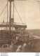 BATEAU LA PLATA 02/1917 EN MER TYRRHENIENNE CONTINGENT MALGACHES PHOTO ORIGINALE 10 X 8 CM - Barcos