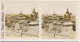 Photo Stéréoscopique 7,2x7,5cm Carte 17,2x8,9cm Vues D'Italie S. 125 - 1013 ROME. Panorama Pris Du Monument Victor-* - Stereo-Photographie