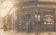 BOULANGERIE- CARTE PHOTO-  MAISON MALAVAL A SITUER - Winkels
