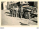 HALF  TRACK  AMERICAIN  WITHE ET SOLDATS ALGERIE  PHOTO ORIGINALE 9 X 6 CM Ref1 - Guerre, Militaire
