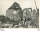 BATIMENT EN RUINES APRES BOMBARDEMENT GRANDE PHOTO ARGENTIQUE PREMIERE GUERRE WW1  18 X 13 CM Ref25 - Guerre, Militaire