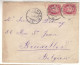 Norvège - Lettre De 1898 - Oblit Stavanger - Exp Vers Bruxelles - - Briefe U. Dokumente