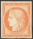 * Gomme Brunâtre. No 5A, Orange, Très Frais. - TB. - R - 1849-1850 Cérès