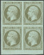 **  No 11, Olive, Bloc De Quatre Bdf (un Ex *), Très Frais. - TB - 1853-1860 Napoleon III