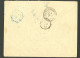 Tripoli. No 90 Obl Cad Bleu "Tripoli/Barbarie" Sept 82 Sur Enveloppe Pour Lyon, Superbe - 1876-1878 Sage (Typ I)