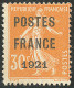 Postes France. No 35, Jolie Pièce. - TB. - R - 1893-1947