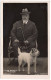 H.M. KING EDWARD VII And "Caesar" - Photo. Pottle - Royal Families