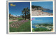 NICE 06 - Le Jardin Albert 1er Plages Du Quai Des Etats Unis Le Port Carte Vierge - Parques, Jardines