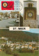 Schweiz Suisse 1984: Zu 706 Mi 1268 Yv 1197 SAINT IMIER 884-1984 Tour St.Martin Sur CM Multivues Avec ⊙ ST.IMIER 21.2.84 - Clocks