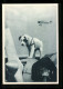 AK Talisman, Hund Auf Propeller, Im Hintergrund Flugzeug In Der Der Luft  - Sonstige & Ohne Zuordnung