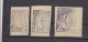 ALBANIA,, 1914,ESAT PASHA Revenue Stamp Used As Paper Money 1/2 Grosh , 1 Grosh ,10 Para - Albanien