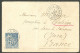 Lettre No 51, Obl Cad "Corr.d.Arm/Lig. J Paq.Fr. N°6" Sept 81, Sur Enveloppe Pour La France. - TB - Otros & Sin Clasificación