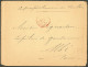 Lettre Cad Rouge "Bac-ninh/Tonkin" Sur Enveloppe En FM Avec Texte Daté "Dap Cau 18 Nov 1884". - TB. - Otros & Sin Clasificación