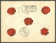 Lettre Cad "*Vinh*/Annam" Déc 1910 Sur Chine 29 + 35(2), Sur Enveloppe Chargée Pour Rodez. - TB - Otros & Sin Clasificación