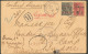 Lettre Cad "Canton-Chine" Oct 1907 Sur Canton 37 + 43 Sur Enveloppe Recommandée Pour L'Inde, Arr. Tuticorin (Thoothukudi - Altri & Non Classificati