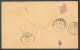 Lettre Cad "Canton-Chine" Oct 1907 Sur Canton 37 + 43 Sur Enveloppe Recommandée Pour L'Inde, Arr. Tuticorin (Thoothukudi - Altri & Non Classificati