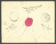 Lettre Cad "Kouandé" Déc 1913 Sur N°3 Paire + 6 (bande De Trois + Deux), Sur Enveloppe Recommandée Pour Cotonou. - TB - Autres & Non Classés