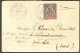 Lettre Cad "Guadeloupe/Trois Rivières" Avril 96 Sur N°34, Sur Enveloppe Pour Lille, Réexpédiée En Algérie. - TB - Other & Unclassified